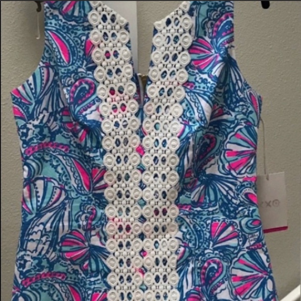 NWT Lilly Pulitzer For Target My Fans Shift Dress